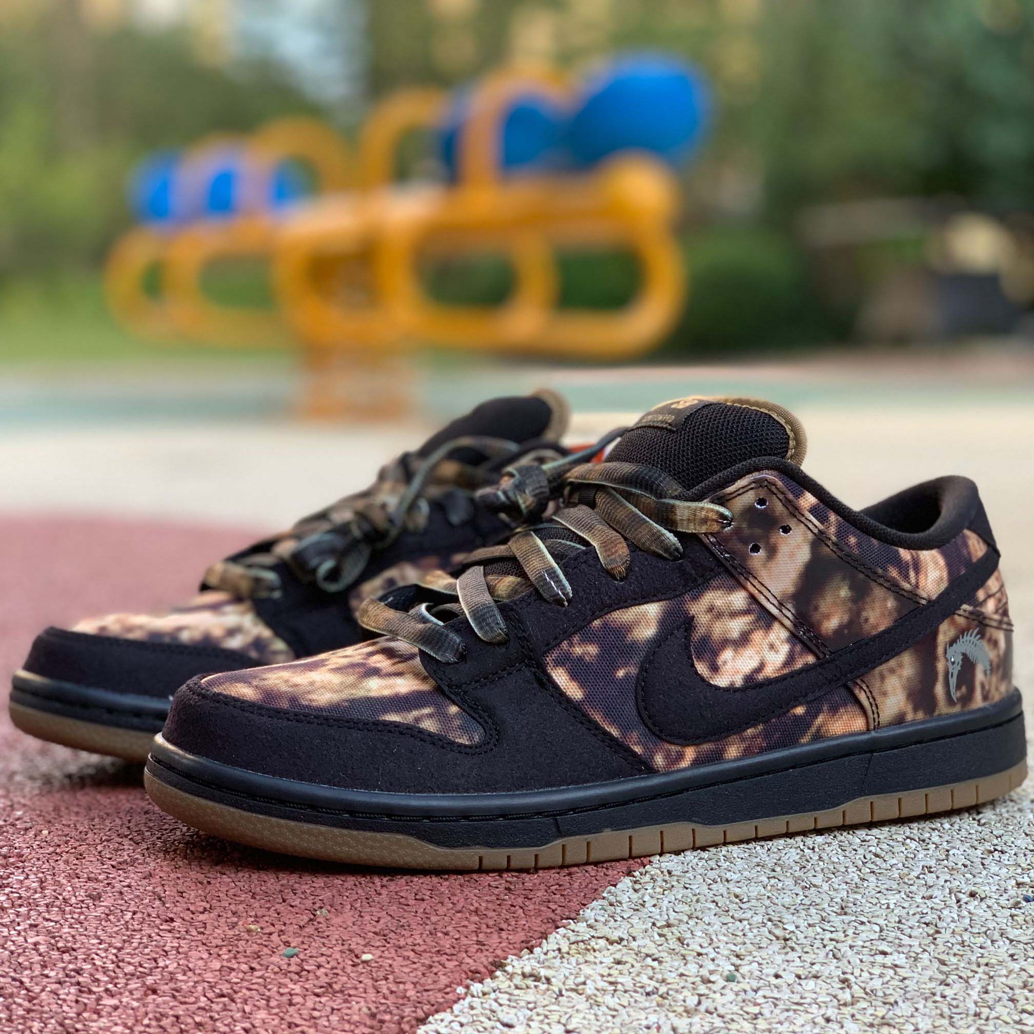 Nike Dunk SB Low Pushead Premium Pushead 2 Black/Black-Filbert 2020 Newest 536356-002 - 
