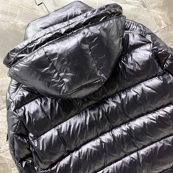 Moncler Black Down Jacket - 