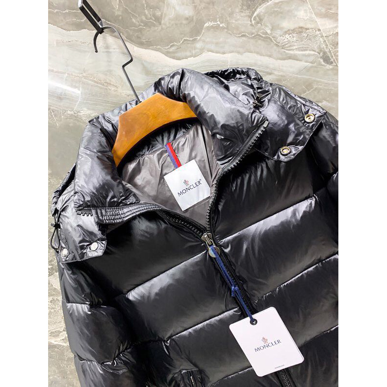 Moncler Black Down Jacket - 