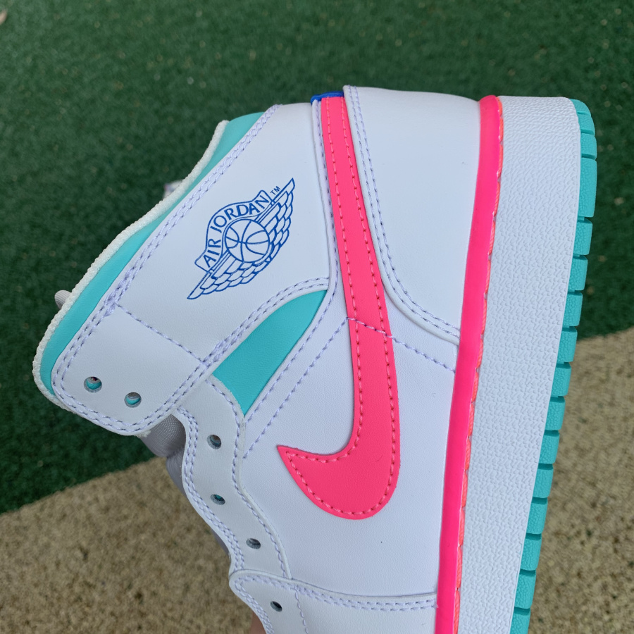 Jordan  Air 1 Mid Digital Pink 555112-102 - PerfectKickZ
