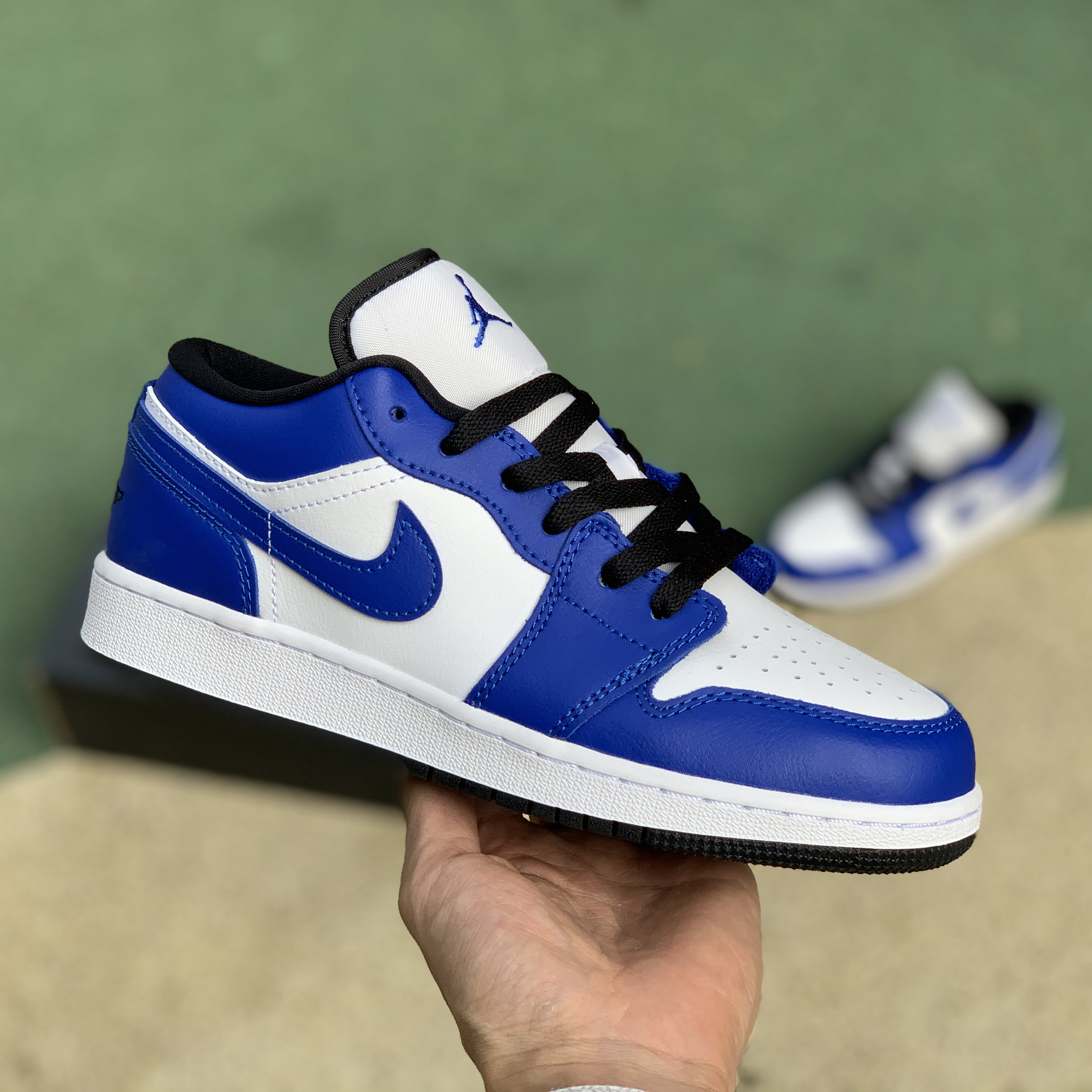 Jordan  Air 1 Low Game Royal 553558-124 - PerfectKickZ