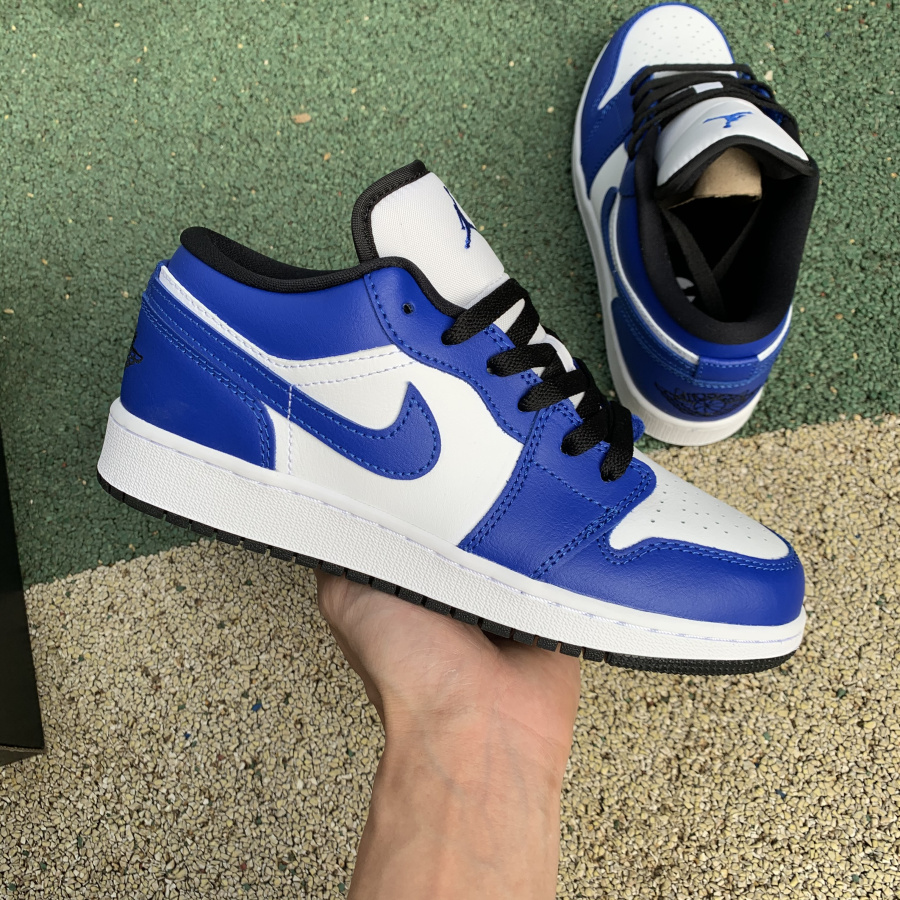 Jordan  Air 1 Low Game Royal 553558-124 - PerfectKickZ
