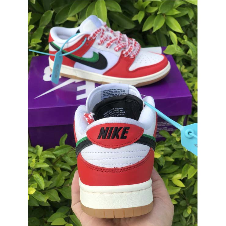 Nike SB Dunk Low "Habibi" Chile Red/White-Lucky Green-Black - 