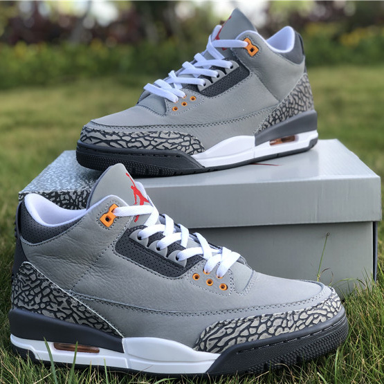 Jordan Air 3 Cool Grey CT8532-012  - PerfectKickZ