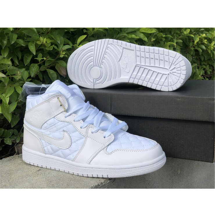 Jordan Air 1 Mid White Quilted DB6078-100 - 