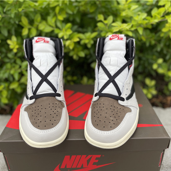 Jordan Travis Scott Air 1 Mocha CD4487-100 - PerfectKickZ