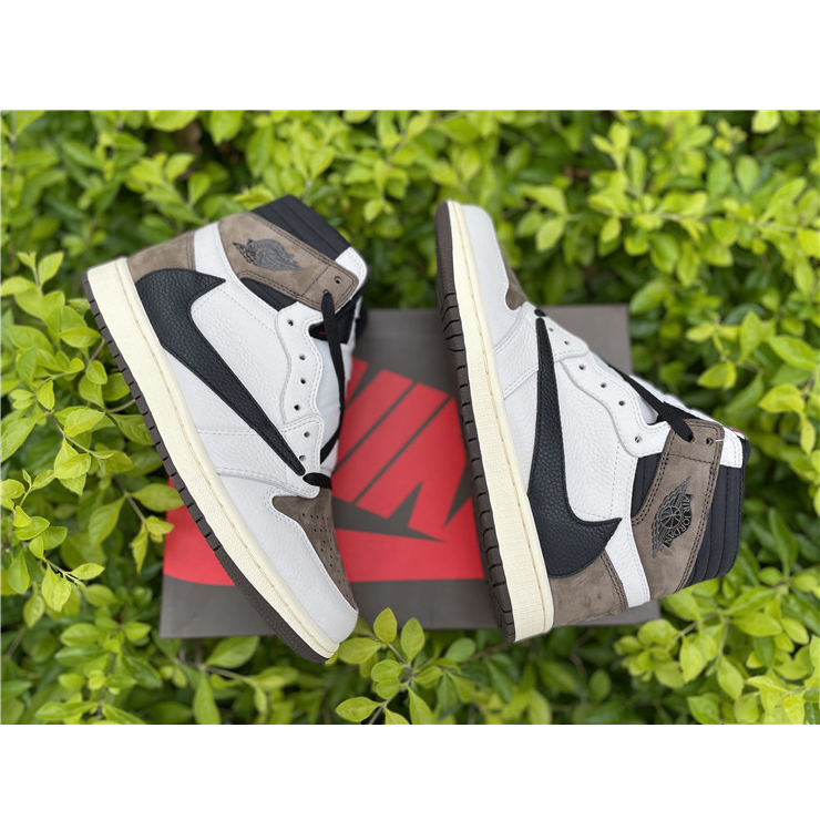 Jordan Travis Scott Air 1 Mocha CD4487-100 - PerfectKickZ