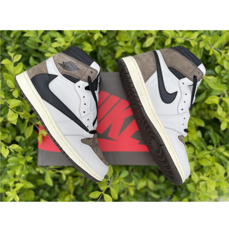 Jordan Travis Scott Air 1 Mocha CD4487-100 - PerfectKickZ