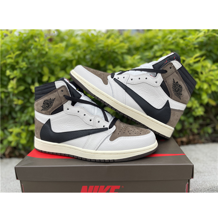Jordan Travis Scott Air 1 Mocha CD4487-100 - PerfectKickZ