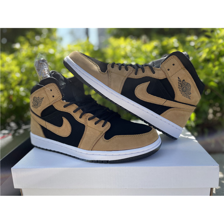 Jordan Air 1 Mid Wheat DB5453-700 - PerfectKickZ