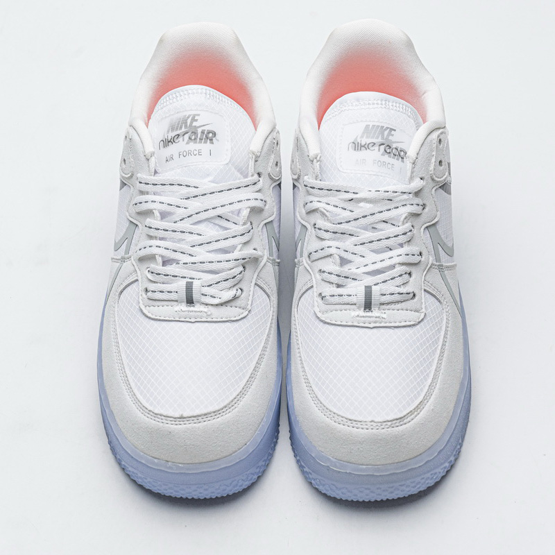 Nike Air Force 1 React White Ice CQ8879-100  - PerfectKickZ