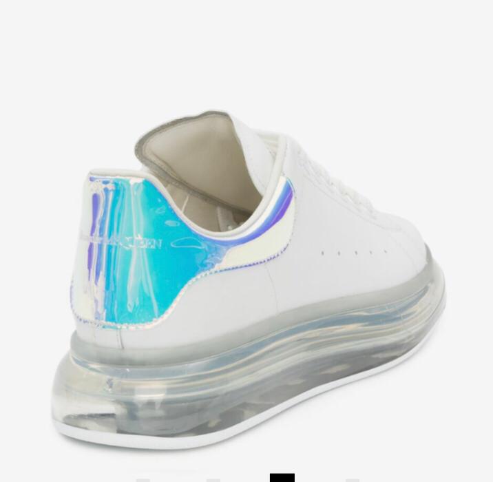 Alexander Mqueen Air Platform Leather Sneakers - PerfectKickZ