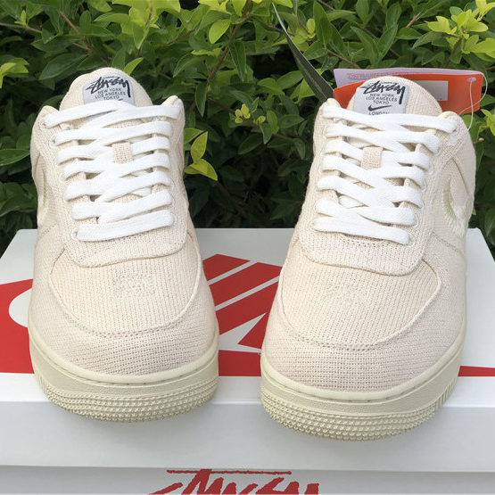 Stussy X Nike Air Force 1 Low Beige - PerfectKickZ
