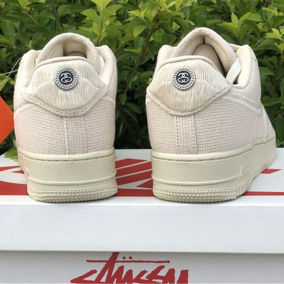Stussy X Nike Air Force 1 Low Beige - PerfectKickZ