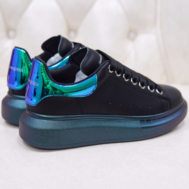 Alexander Mqueen Air Platform Leather Sneakers - PerfectKickZ