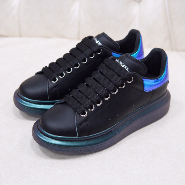 Alexander Mqueen Air Platform Leather Sneakers - PerfectKickZ