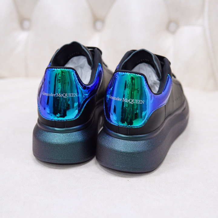 Alexander Mqueen Air Platform Leather Sneakers - PerfectKickZ