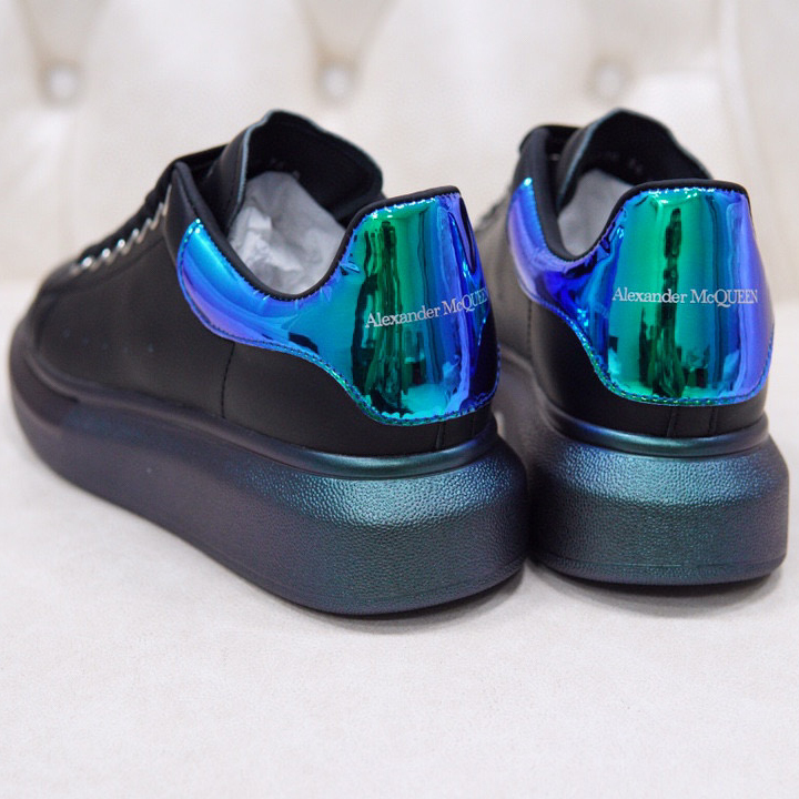 Alexander Mqueen Air Platform Leather Sneakers - PerfectKickZ