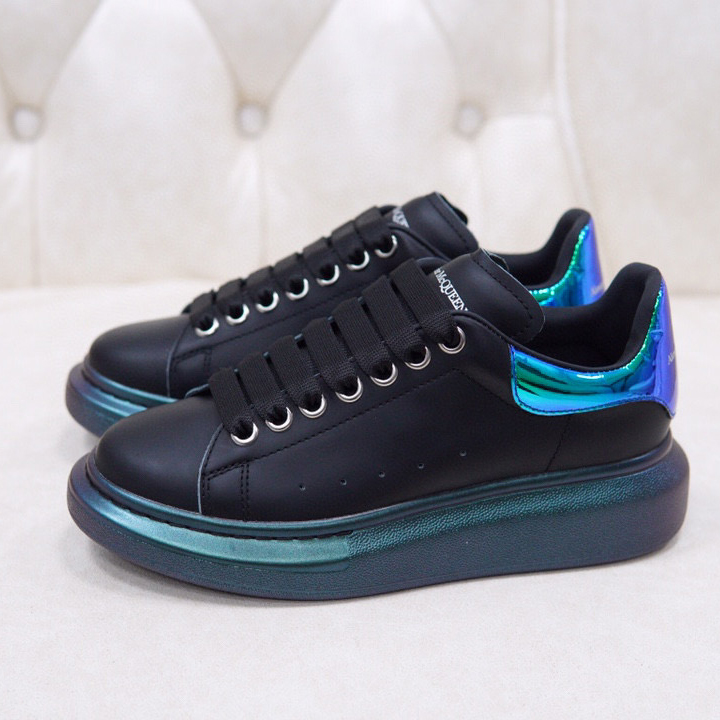 Alexander Mqueen Air Platform Leather Sneakers - PerfectKickZ