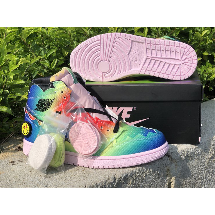 Jordan J Balvin Air 1 High OG Sneaker - PerfectKickZ