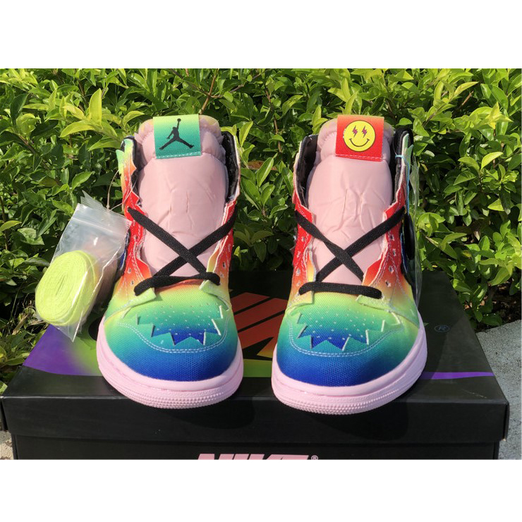 Jordan J Balvin Air 1 High OG Sneaker - PerfectKickZ
