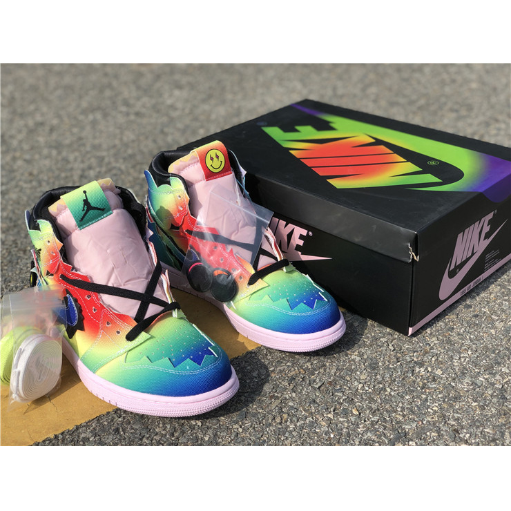 Jordan J Balvin Air 1 High OG Sneaker - PerfectKickZ