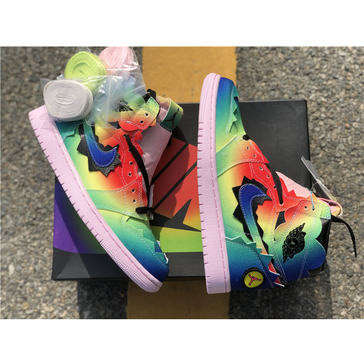 Jordan J Balvin Air 1 High OG Sneaker - PerfectKickZ