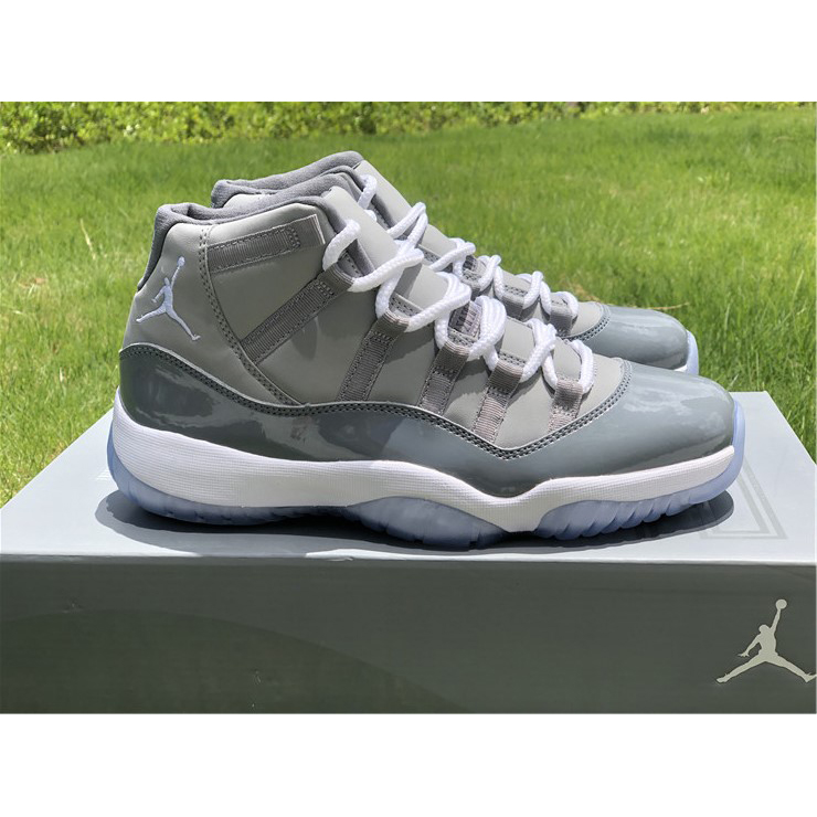 Jordan Air 11 Retro “Cool Grey” Sneakers  378037-001 - PerfectKickZ