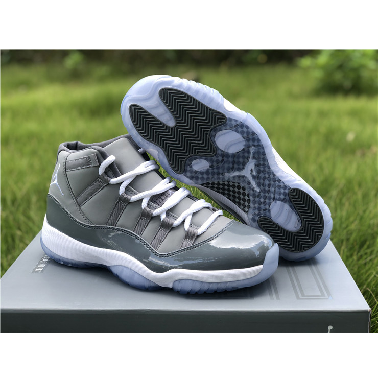 Jordan Air 11 Retro “Cool Grey” Sneakers  378037-001 - PerfectKickZ