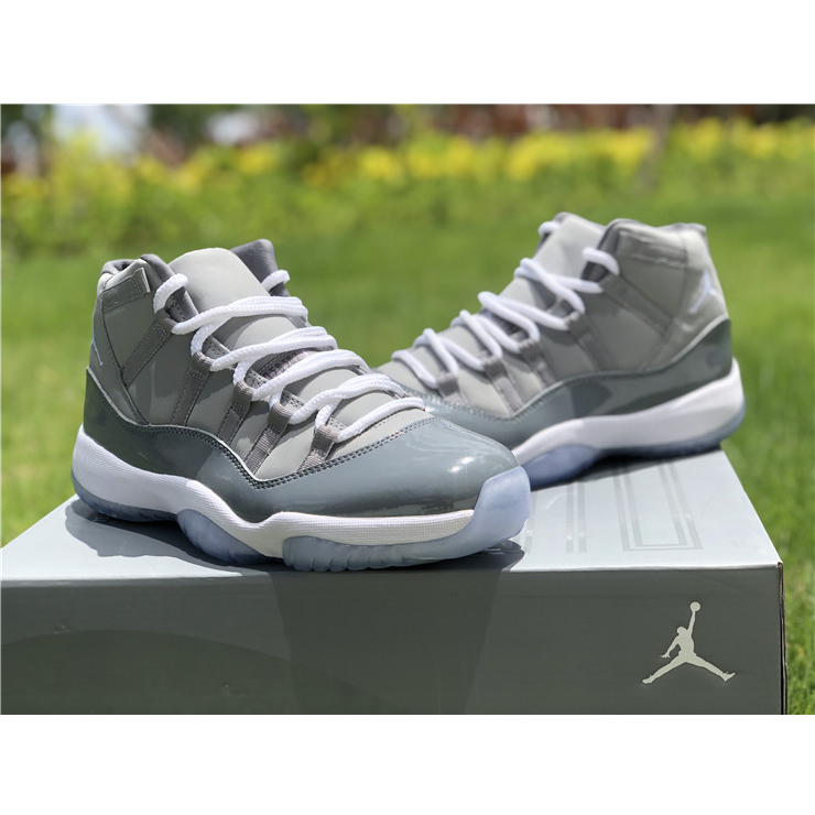 Jordan Air 11 Retro “Cool Grey” Sneakers  378037-001 - PerfectKickZ