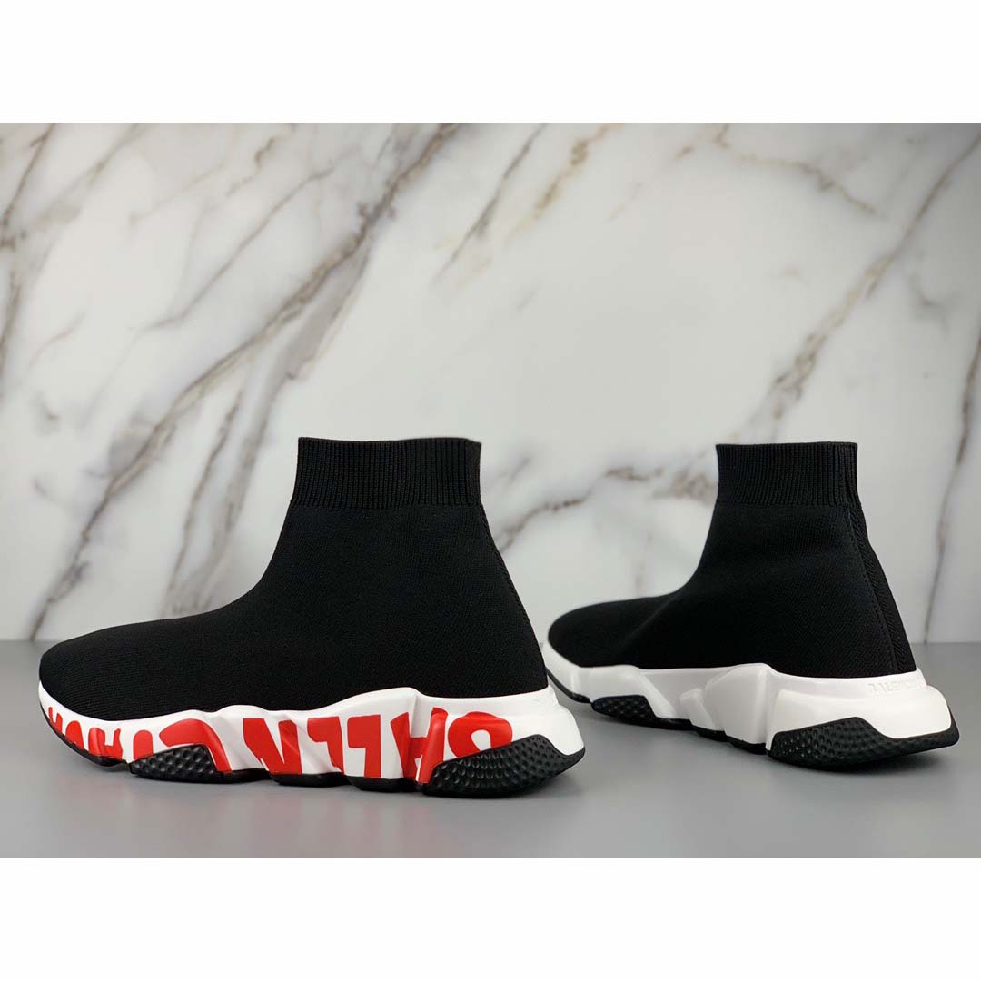 Balenciaga Speed Sneakers Black - PerfectKickZ