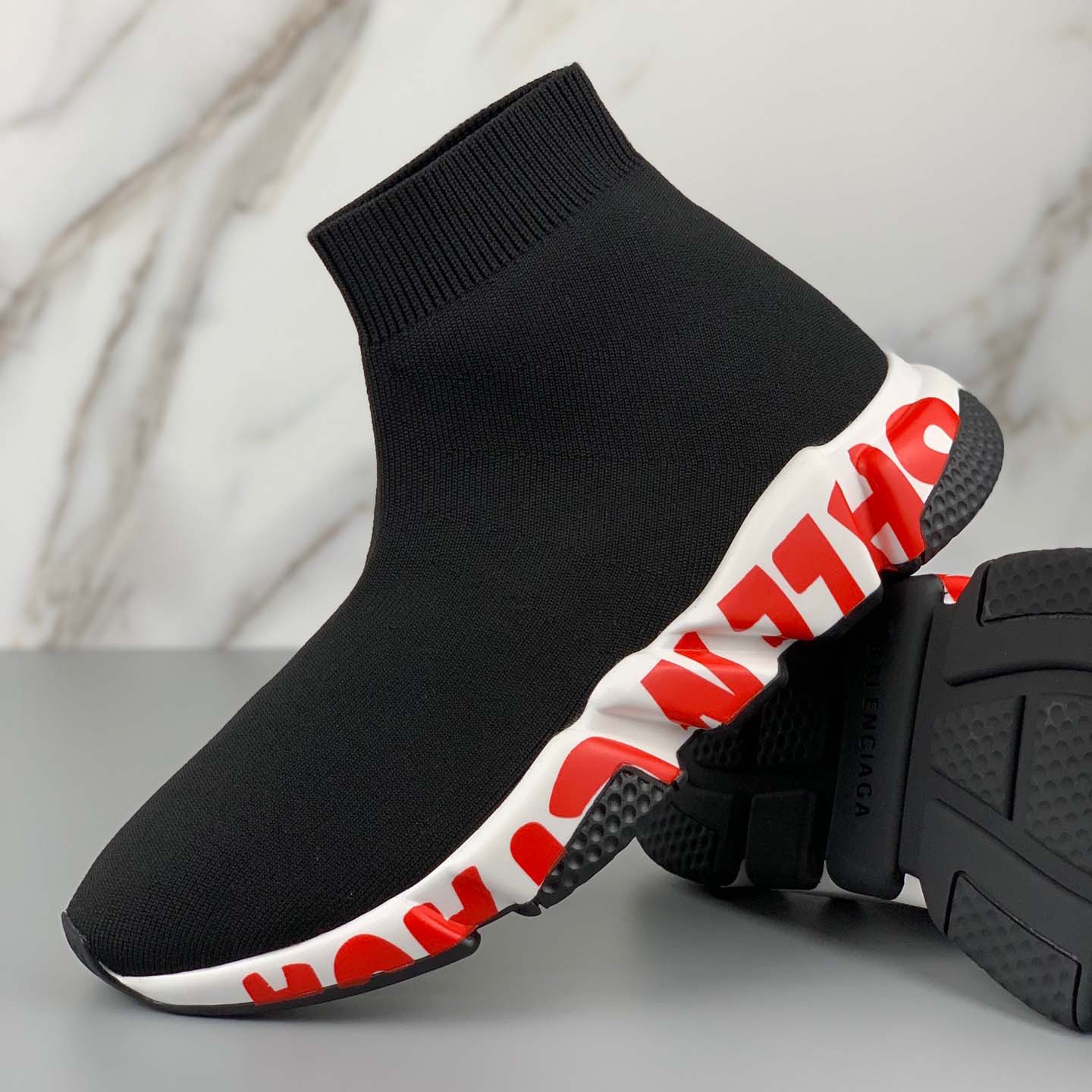 Balenciaga Speed Sneakers Black - PerfectKickZ