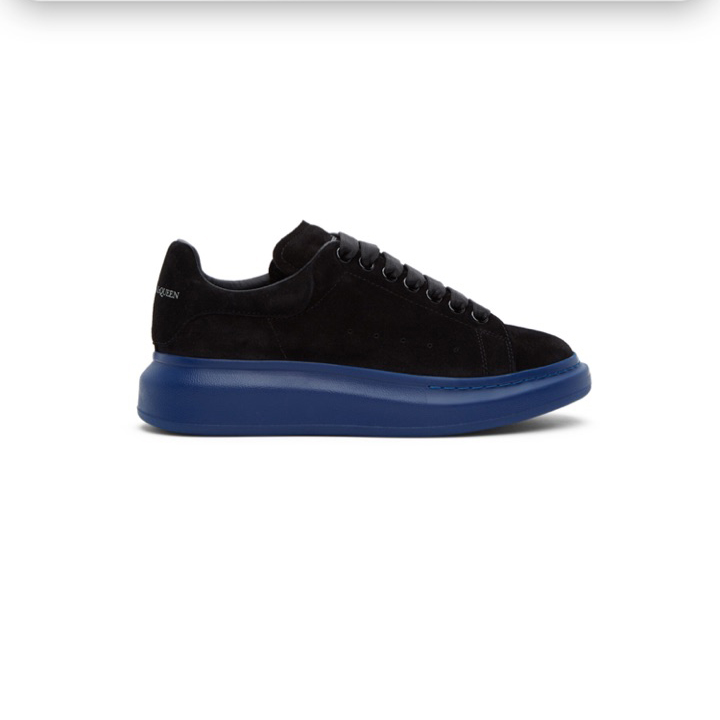Alexander Mqueen Sense Exclusive Black & Blue Suede - PerfectKickZ