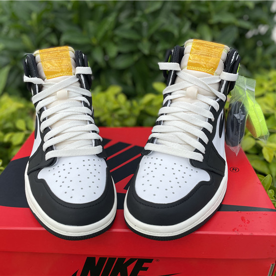 Jordan Air 1 High OG Volt Gold Sail 555088-118 - PerfectKickZ