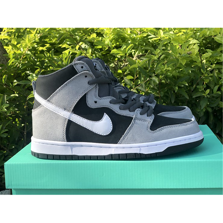 Nike SB Dunk High Pro Dark Grey Black White 854851-010 - PerfectKickZ