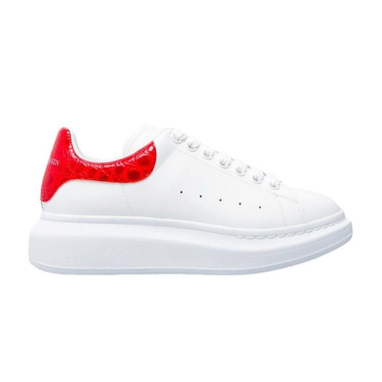Alexander Mqueen Air Platform Leather Sneakers  - PerfectKickZ
