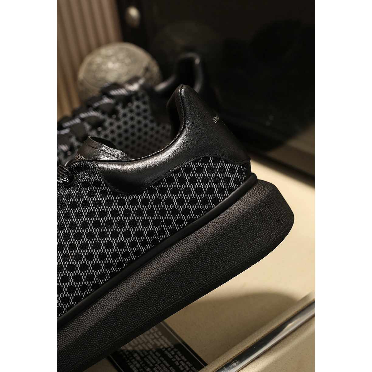 Alexander Mqueen Low Top Sneakers Black - PerfectKickZ