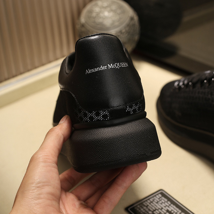 Alexander Mqueen Low Top Sneakers Black - PerfectKickZ