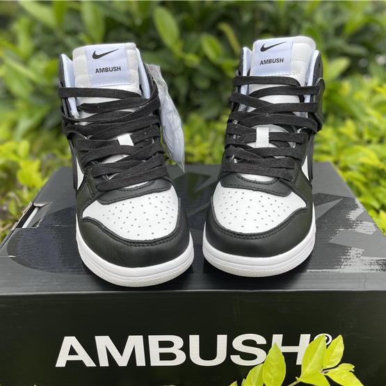 Nike Dunk High Ambush Black White CU7544-001 - PerfectKickZ