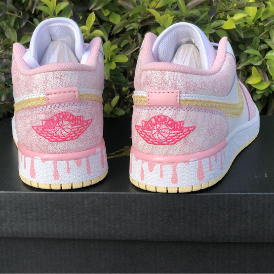 Jordan Air 1 Low GS Arctic Punch Paint CW7104-601 - PerfectKickZ