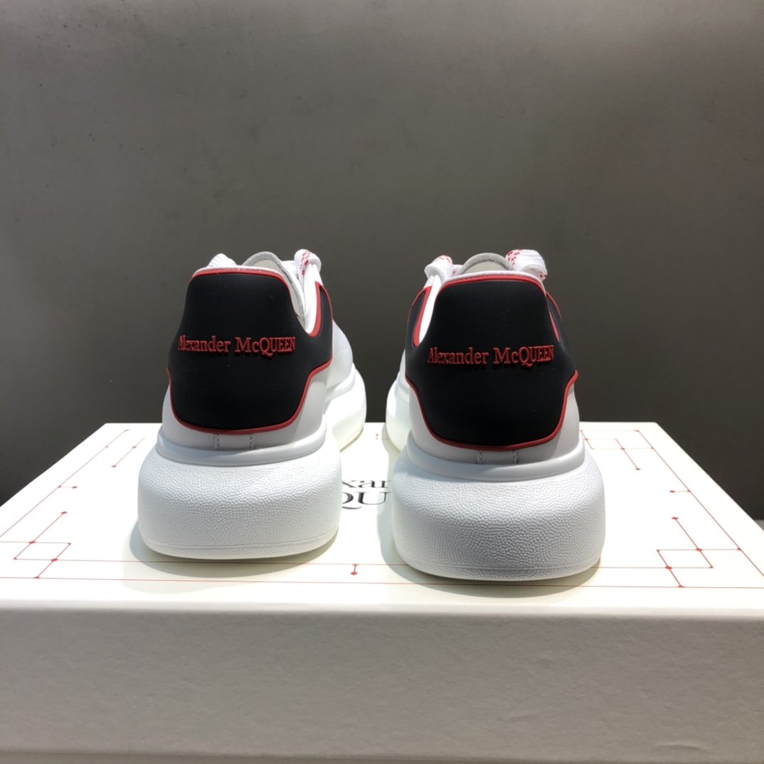 Alexander Mqueen Low-Top Air Platform Leather Sneakers    - PerfectKickZ
