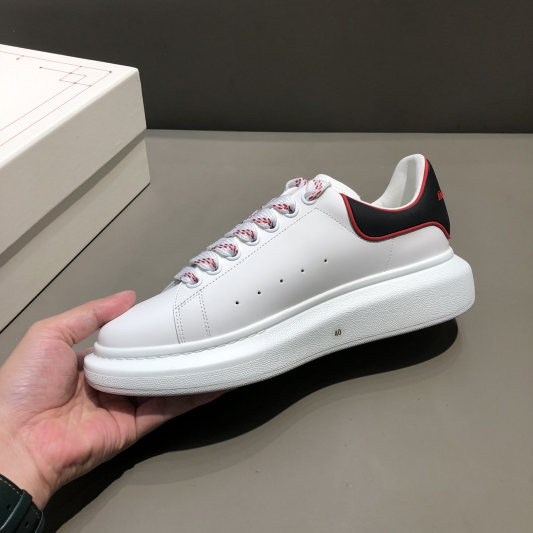 Alexander Mqueen Low-Top Air Platform Leather Sneakers    - PerfectKickZ