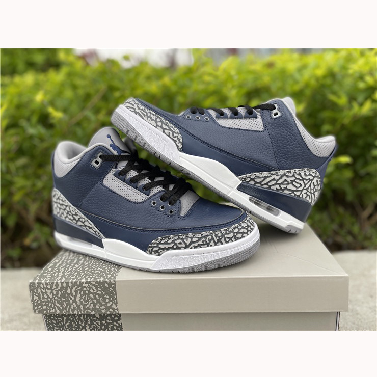 Jordan Air 3 Midnight Navy - PerfectKickZ