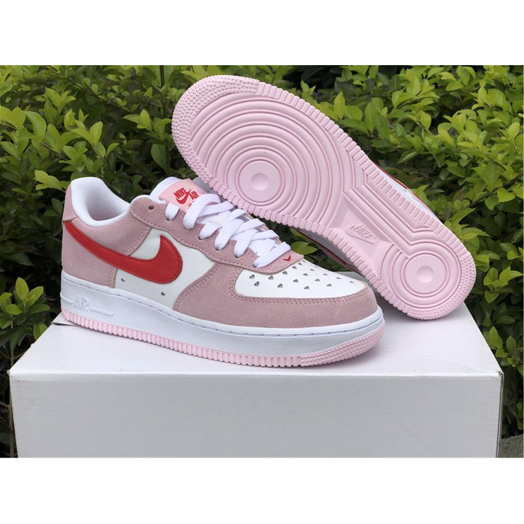 Nike Air Force 1 07 QS ' Valentine's Day Love Letter ' DD3384-600 - PerfectKickZ