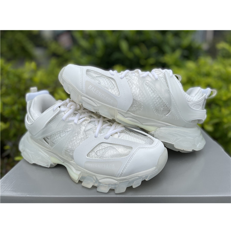 Balenciaga Track Panelled Faux-leather Trainers - PerfectKickZ