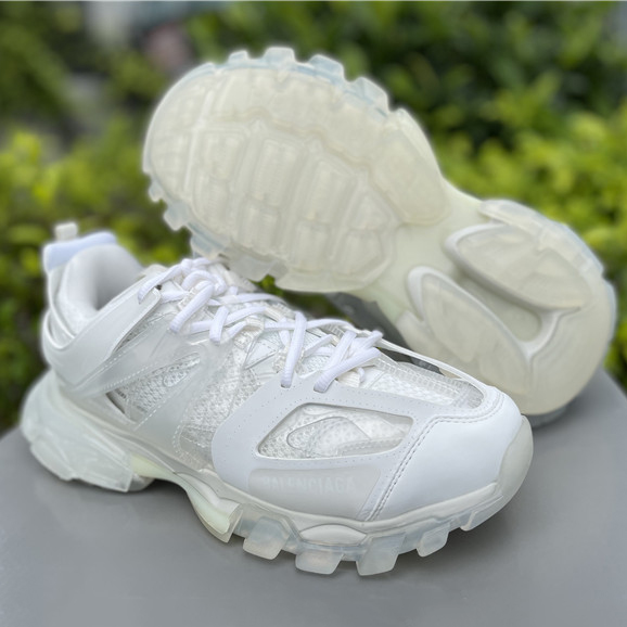 Balenciaga Track Panelled Faux-leather Trainers - PerfectKickZ