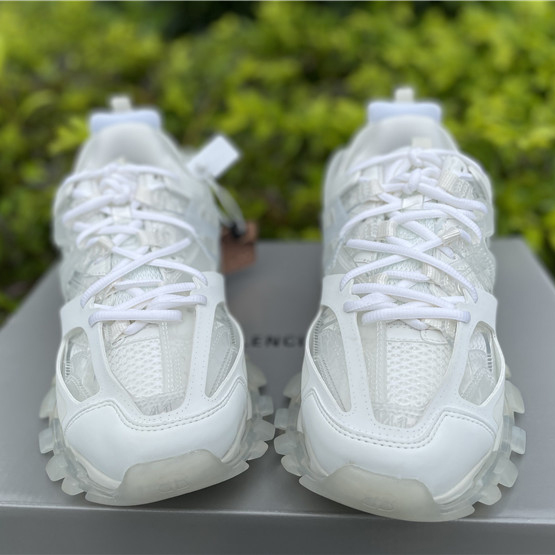 Balenciaga Track Panelled Faux-leather Trainers - PerfectKickZ