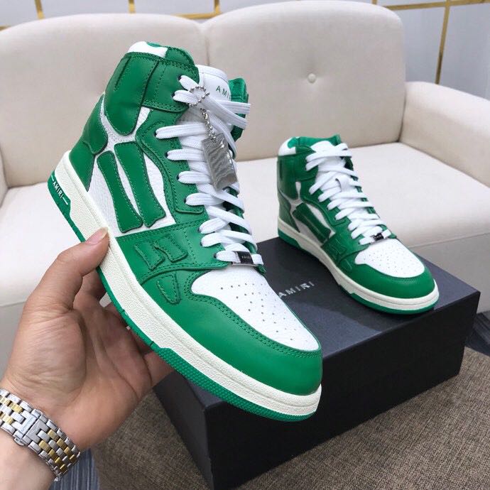 Amiri Skeleton High Top Sneaker - PerfectKickZ