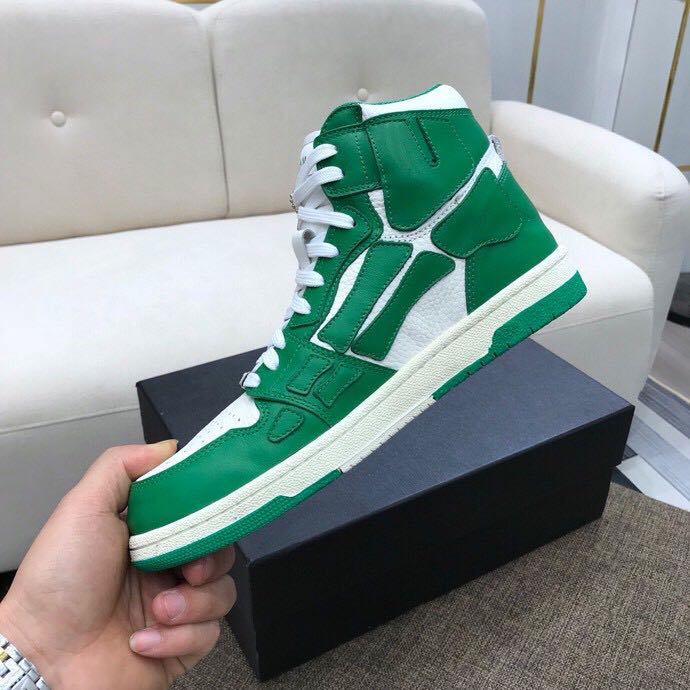 Amiri Skeleton High Top Sneaker - PerfectKickZ