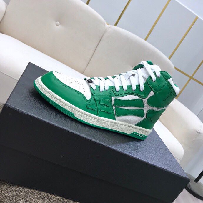 Amiri Skeleton High Top Sneaker - PerfectKickZ